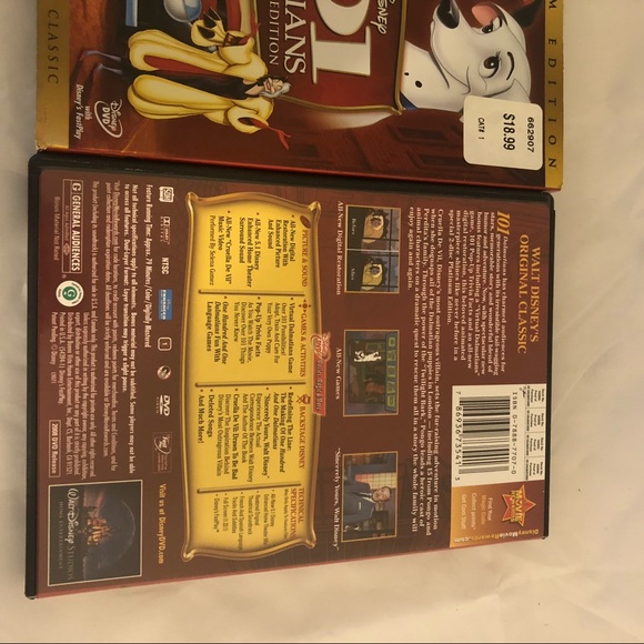 101 Dalmatians dvd - Picture 2 of 4